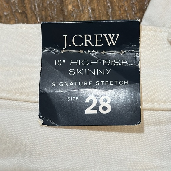 J.Crew 10” High-Rise Skinny Jeans NWT - Picture 6 of 13